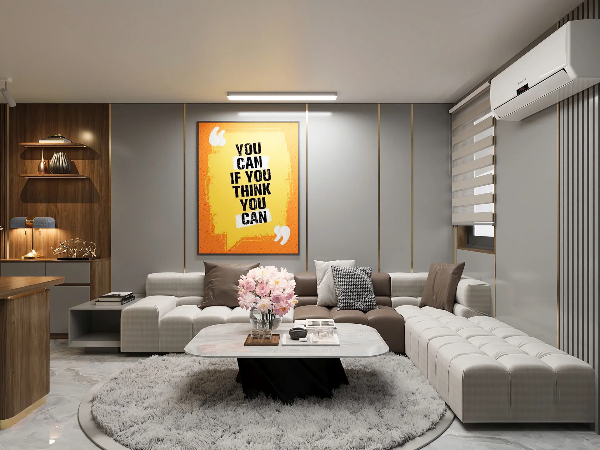 Đo đạc tỉ mỉ cho từng góc sofa phòng khách